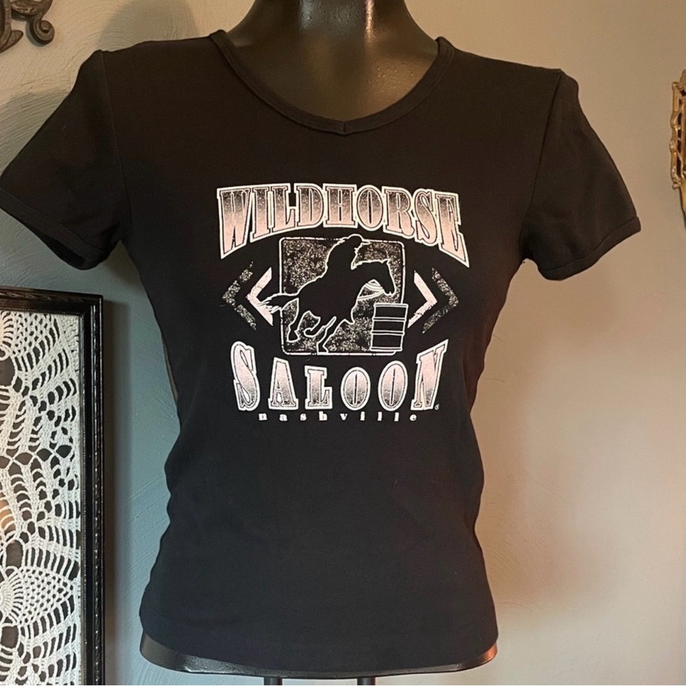 Wildhorse Saloon Black Graphic Tee